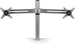 Fellowes Lotus Adjustable Monitor Arm, Up to 27" Monitor, Silver (8042901)