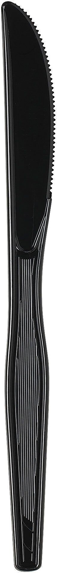 GP PRO Dixie® Bulk Polystyrene Heavy Weight Knives, Black, 1000/CT