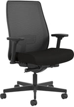 HON Endorse Ergonomic Fabric Computer & Desk Big & Tall Chair, 450 lb. Capacity, Black (HONWIMBT4VCU10)