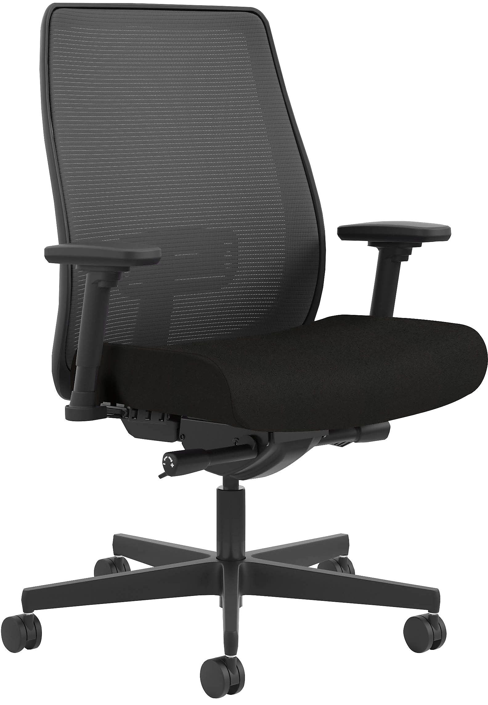 HON Endorse Ergonomic Fabric Computer & Desk Big & Tall Chair, 450 lb. Capacity, Black (HONWIMBT4VCU10)