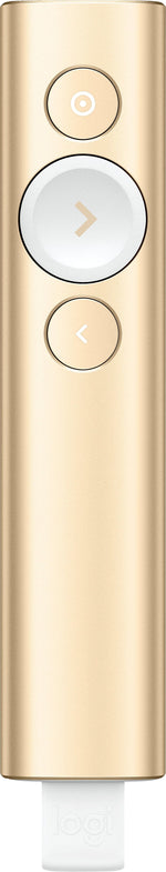 Logitech Spotlight Presentation Remote, Gold (910-004860)