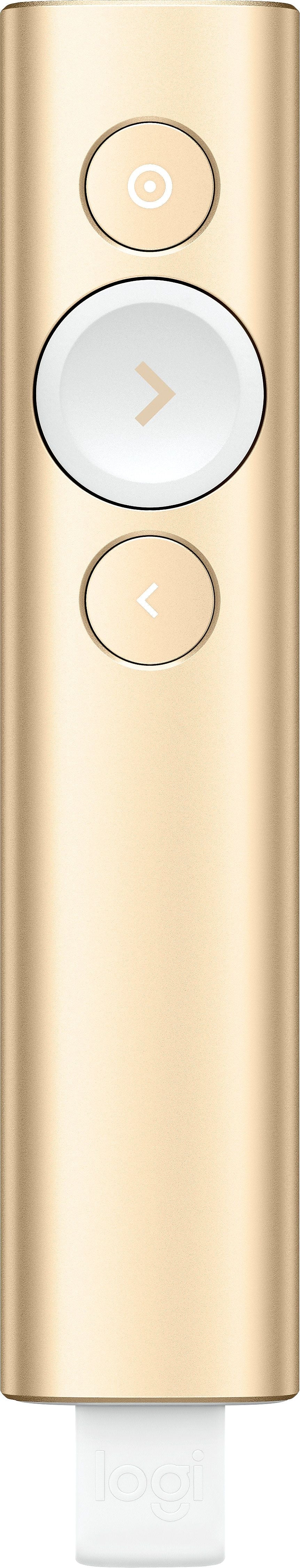 Logitech Spotlight Presentation Remote, Gold (910-004860)