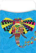 Barker Creek Bohemian Animal Library Pockets, 5.125" x 3.5", 60/Pack (BC1242)