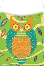 Barker Creek Bohemian Animal Library Pockets, 5.125" x 3.5", 60/Pack (BC1242)