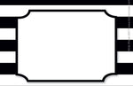Barker Creek Self-adhesive Wide Stripes School Name Tags, 2.75" x 3.5", 45/Pack (BC1544)