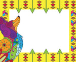 Barker Creek Self-adhesive Bohemian Animals School Name Tags, 2.75" x 3.5", 45/Pack (BC1548)