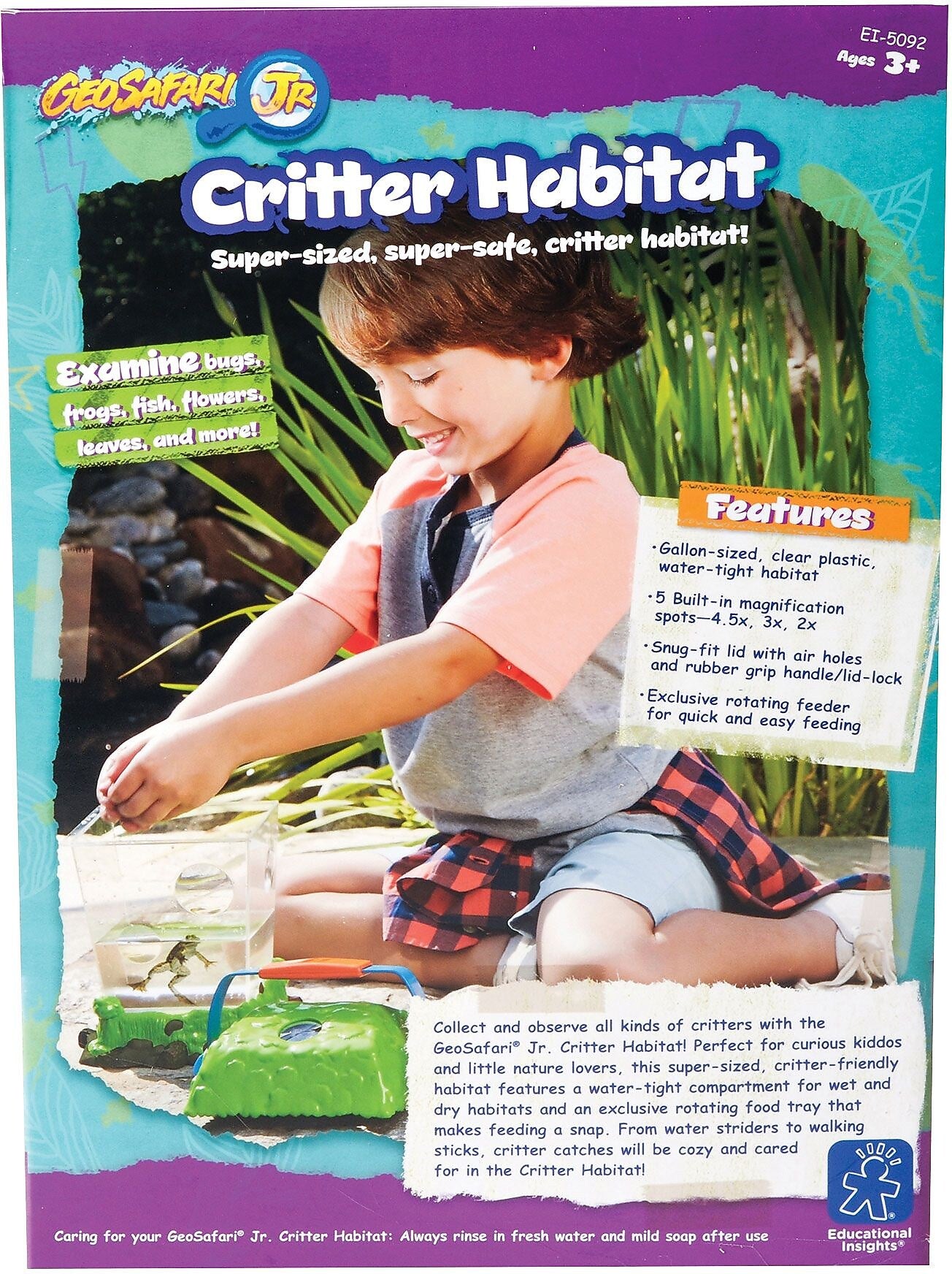 Educational Insights GeoSafari Jr. Critter Habitat (5092)