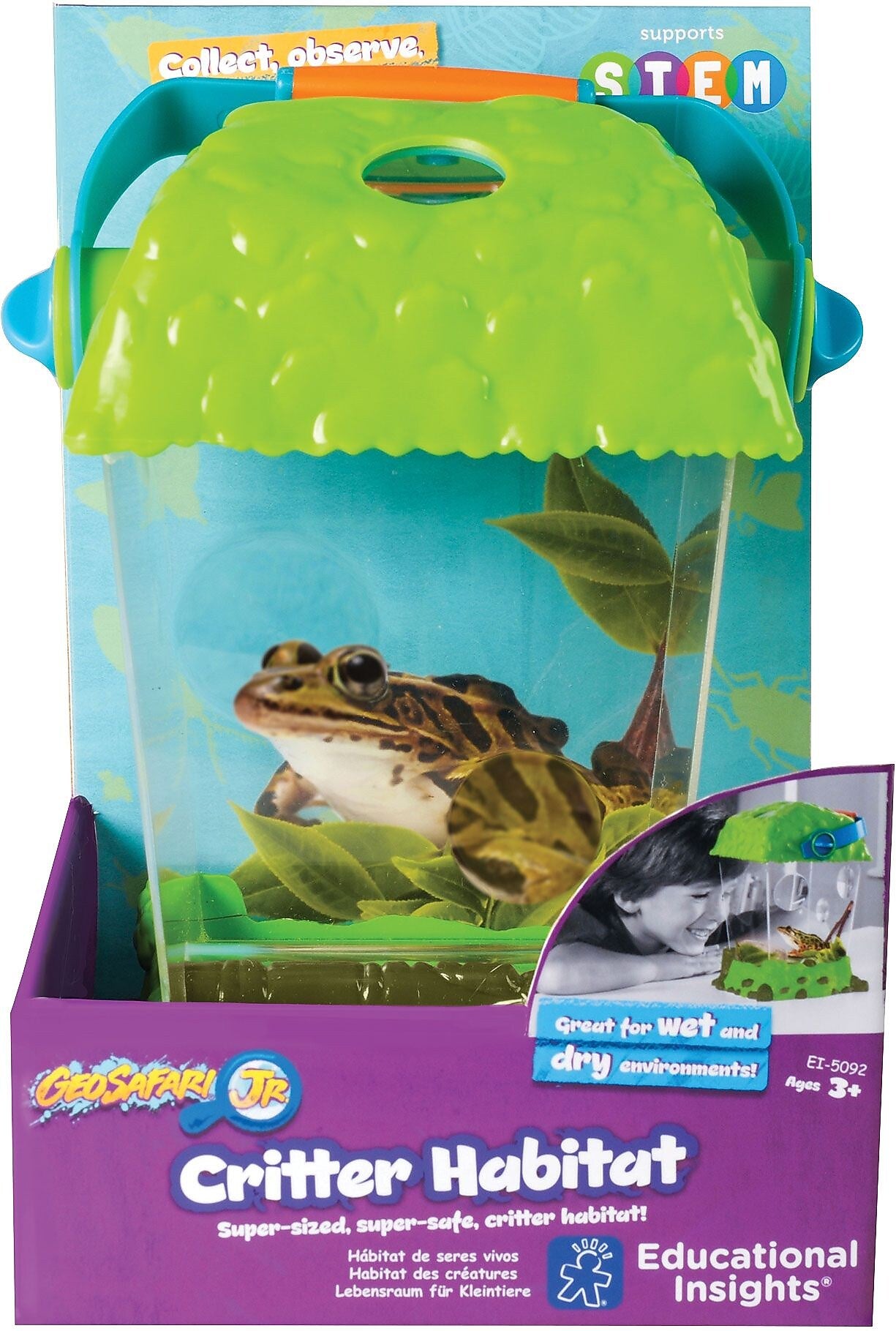 Educational Insights GeoSafari Jr. Critter Habitat (5092)