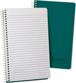 Oxford Earthwise 1-Subject Notebooks, 5" x 8", Narrow Ruled, 80 Sheets, Green (25-400R)