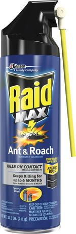Raid Max Ant & Roach Killer, 14.5 oz. (655571)