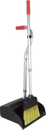 Unger Upright Brooms & Dustpan Sets, Charcoal (EDTBR)