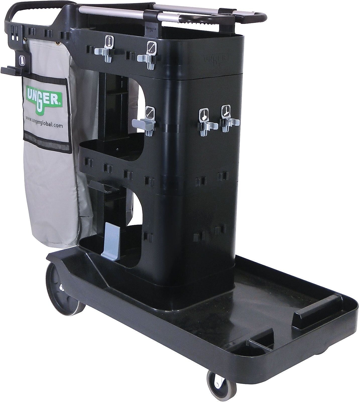Unger BETTERx Restroom Cleaning Cart with Vinyl Bag (RRCRT)