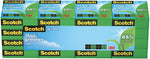 Scotch Magic Greener Invisible Clear Tape Refill, 0.75" x 25 yds., 1" Core, Clear, 16 Rolls/Pack (MMM81216P)