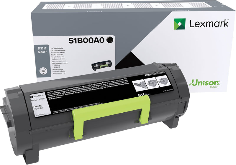 Lexmark 51 Black Standard Yield Toner Cartridge