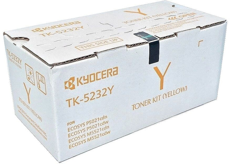 Kyocera TK-5232Y Yellow High Yield Toner Cartridge