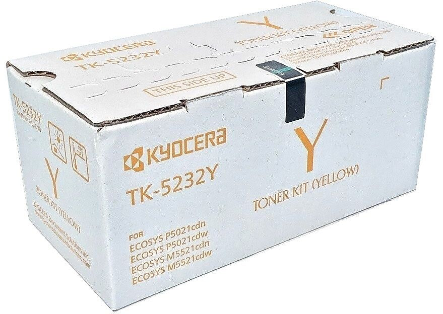 Kyocera TK-5232Y Yellow High Yield Toner Cartridge