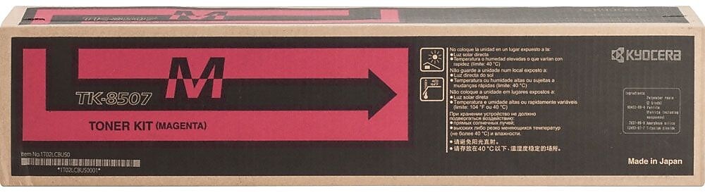 Kyocera TK-8507M Magenta Standard Toner Cartridge