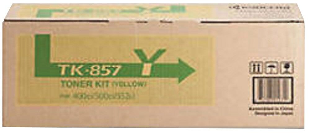 Kyocera TK-857Y Yellow Standard Toner Cartridge
