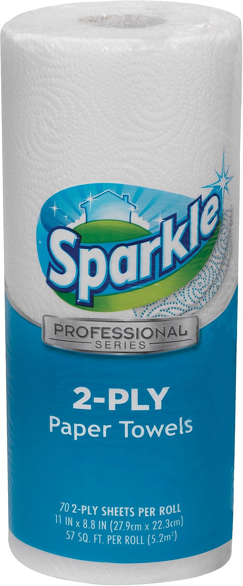 Sparkle Professional Paper Towels, 2-ply, 85 Sheets/Roll, 15 Rolls/Pack (2717714)