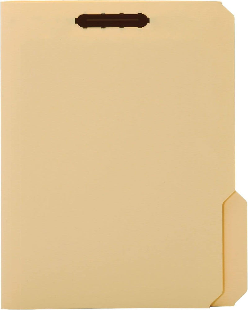 Pendaflex Heavy Duty Manila Fastener Folders, 3/4" Expansion, 1/3 Cut Tabs, Letter Size, Manila, 50/Box (14537-18PT)