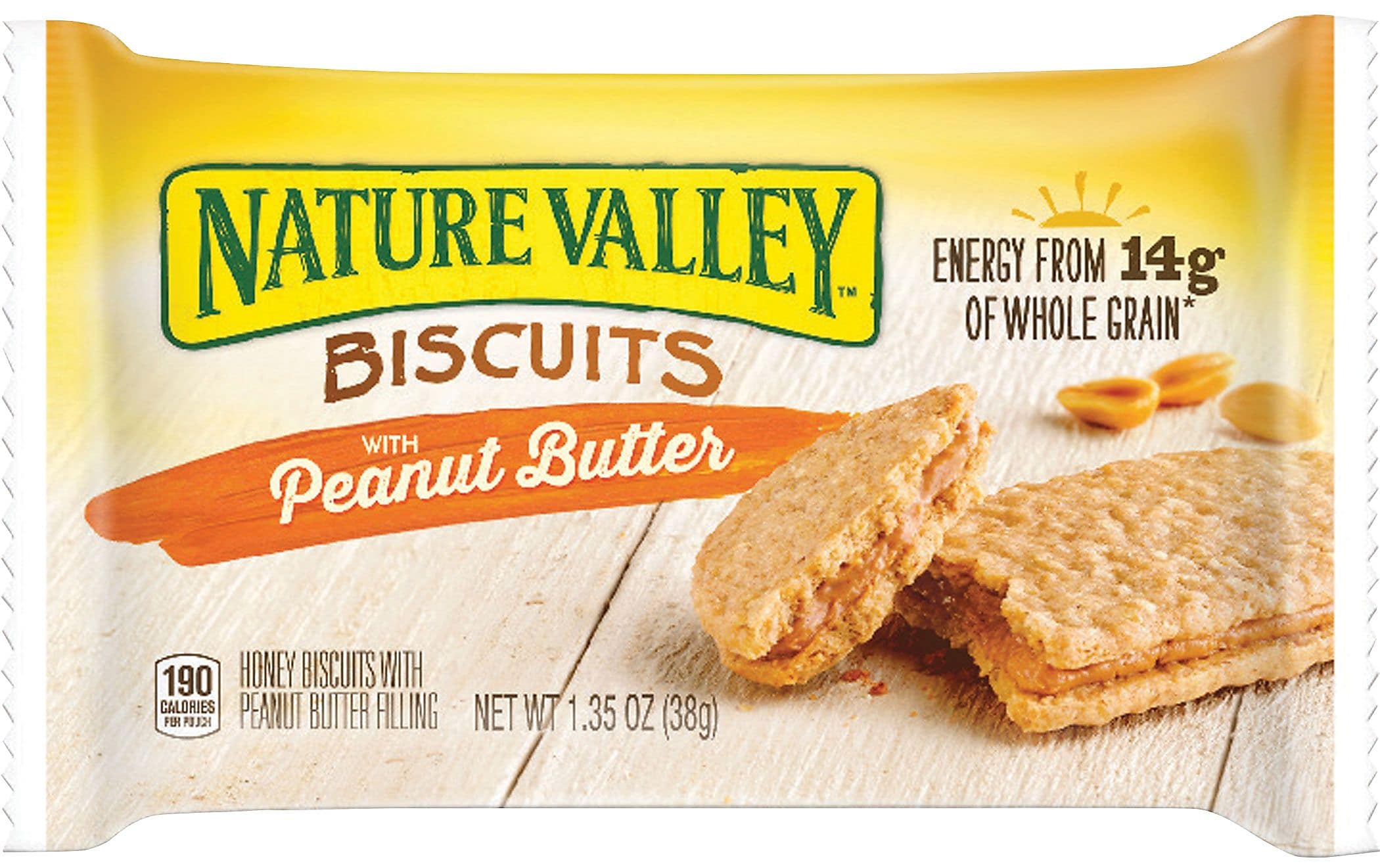 Nature Valley Peanut Butter Breakfast Bar, 1.35 oz., 16 Bars/Box (GEM47878)