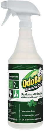 ODOBAN Professional Series All-Purpose Cleaners & Spray Disinfectant, Eucalyptus Scent, 12/Carton (ODO910062QC12)