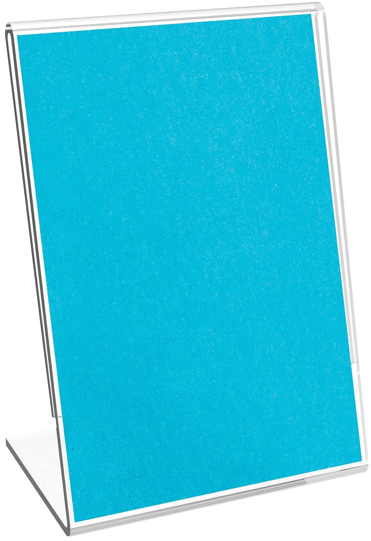 Deflect-O Document Holder, Table Top, Clear Plastic, 10/Pack (20004)