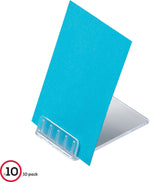 Deflecto Card Holder, Tabletop, Clear Plastic (20001RT)