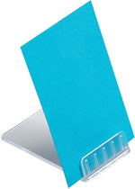 Deflecto Card Holder, Tabletop, Clear Plastic (20001RT)