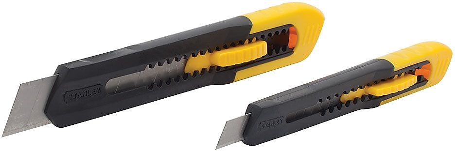 Stanley Quick Point Snap Off Blade Utility Knife, 2 Pack (10-202)