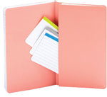 Poppin Soft Cover 1-Subject Pocket Notebook, 5" x 8.25", Narrow Ruled, 96 Sheets, Pink (104451)