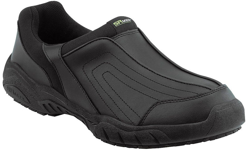 SR Max Charlotte Men's Black Slip Resistant Slip On Casual, 10.0 EW (SRM1400)