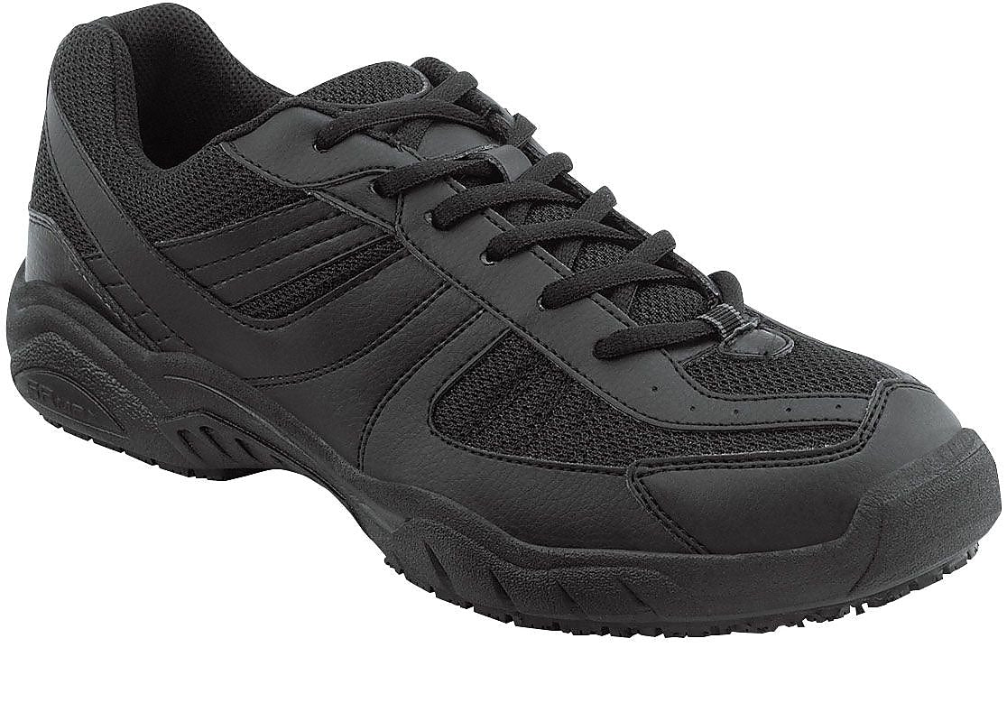 SR Max Austin Women's Black Slip Resistant Low Athletic, 9.5 M (SRM160)