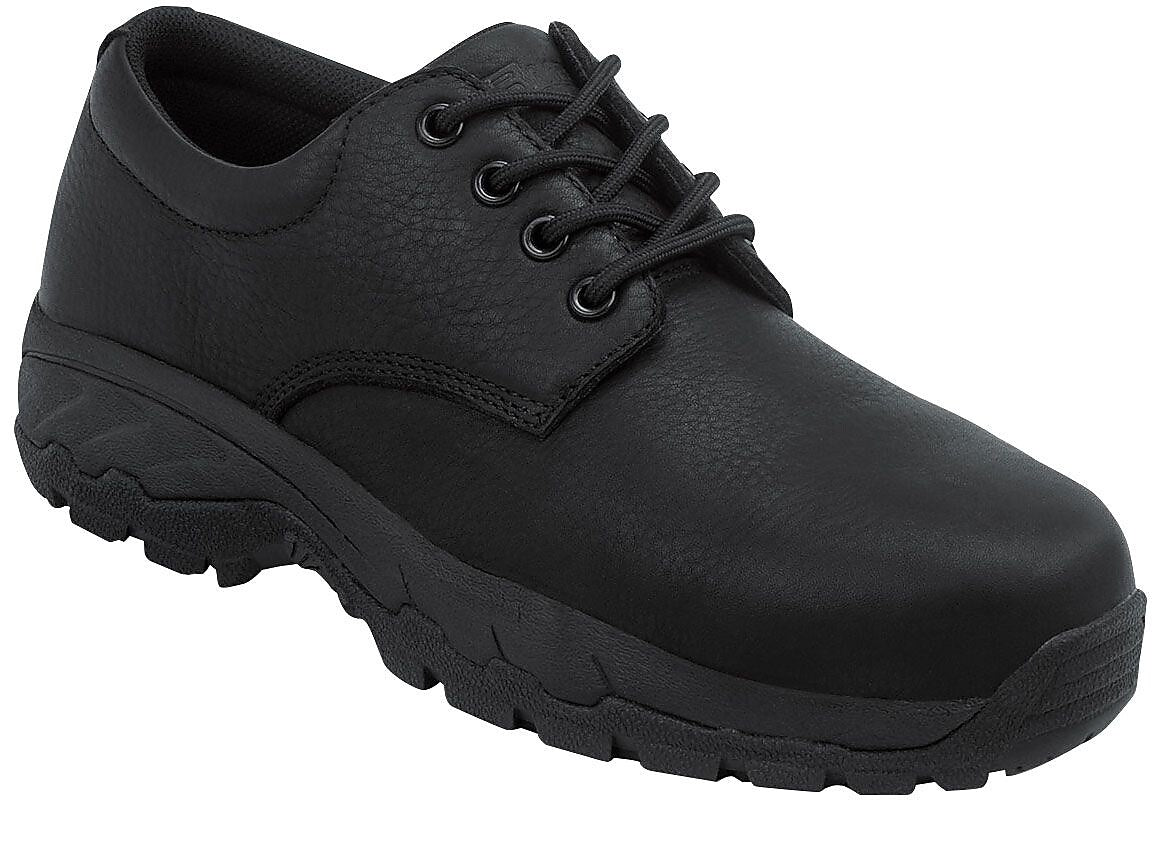 SR Max Burke Black, Men's, Comp Toe, EH, Security Friendly, Casual Oxford, 7.0 M (SRM2050)