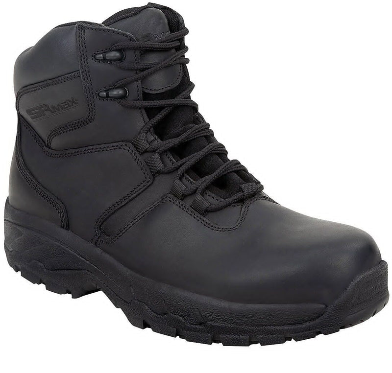 SR Max Kobuk Women's, Slip Resistant, Waterproof, Soft Toe, Black Hiker, 11.0 M (SRM260)