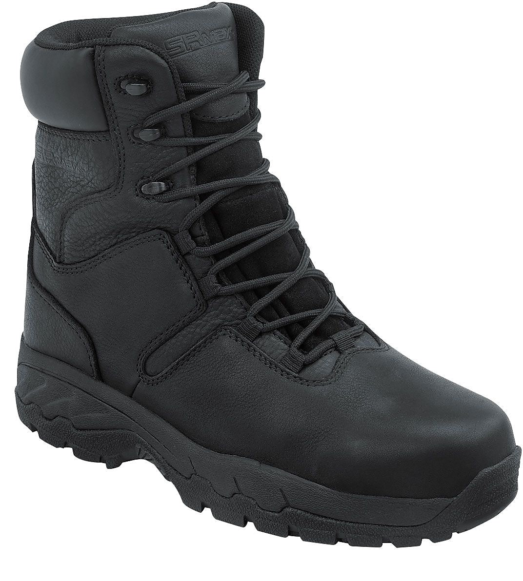SR Max Black Bear Men's Black 8 Inch, WP, Insulated, Comp Toe Work Boot, 9.0 EW (SRM2950)