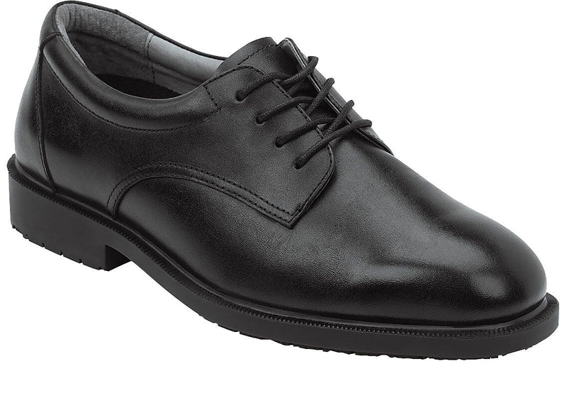 SR Max Arlington Women's Slip Resistant Black Leather Dress Oxford, 9.5 M (SRM350)