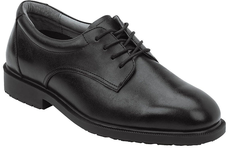 SR Max Arlington Men's Slip Resistant Black Leather Dress Oxford, 10.0 EW (SRM3500)