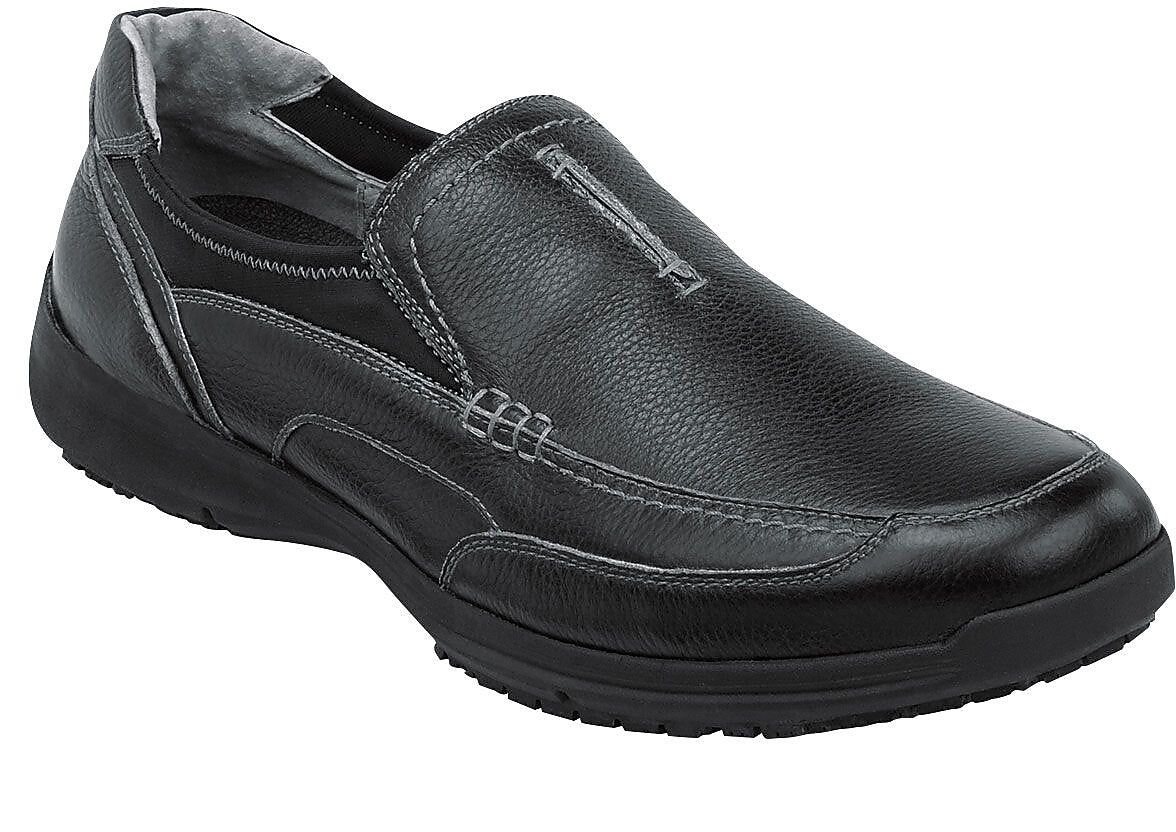 SR Max Charleston Black, Instep Gore, SR, Men's Casual Slip On, 11.5 M (SRM3650)