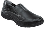 SR Max Charleston Black, Instep Gore, SR, Men's Casual Slip On, 11.5 M (SRM3650)