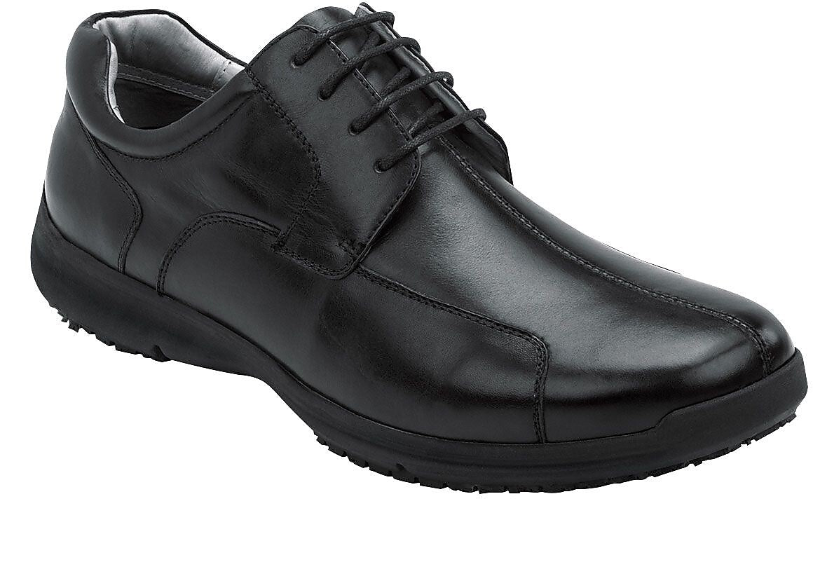 SR Max Atlanta Men's Black, Soft Toe, Slip Resistant Oxford, 13.0 M (SRM3700)