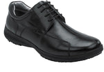 SR Max Atlanta Men's Black, Soft Toe, Slip Resistant Oxford, 7.5 M (SRM3700)