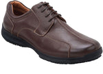 SR Max Atlanta Men's Brown, Soft Toe, Slip Resistant Oxford, 10.0 M (SRM3750)