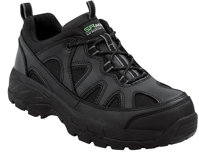 SR Max Walden Men's, Black, Steel Toe, EH, Slip Resistant Athletic, 15.0 EW (SRM4400)