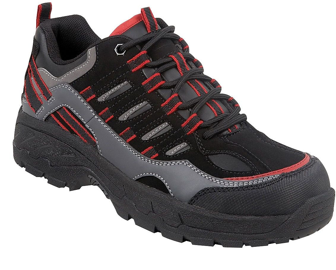 SR Max Boone Men's Black/Grey Comp Toe, EH, Low Hiker, 13.0 EW (SRM4600)