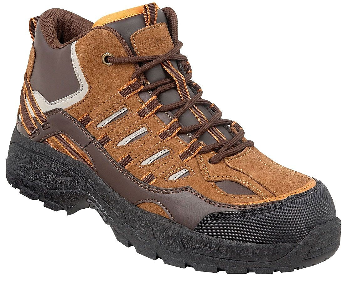 SR Max Boone Men's Brown Comp Toe, EH, Hi Hiker, 7.0 M (SRM4750)