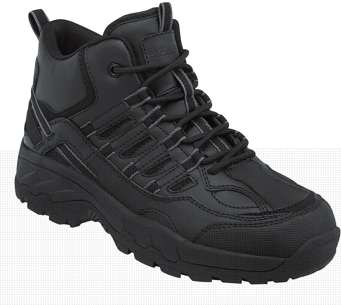 SR Max Boone Men's Slip Resistant, Black, Comp Toe, EH, Hi Top Athletic, 11.5 EW (SRM4790)