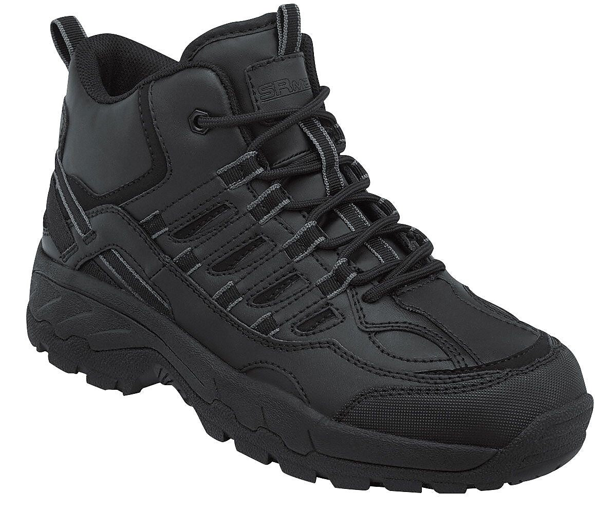 SR Max Carbondale Men's Black, Slip Resistant, Hi Top Athletic, 7.5 M (SRM4800)