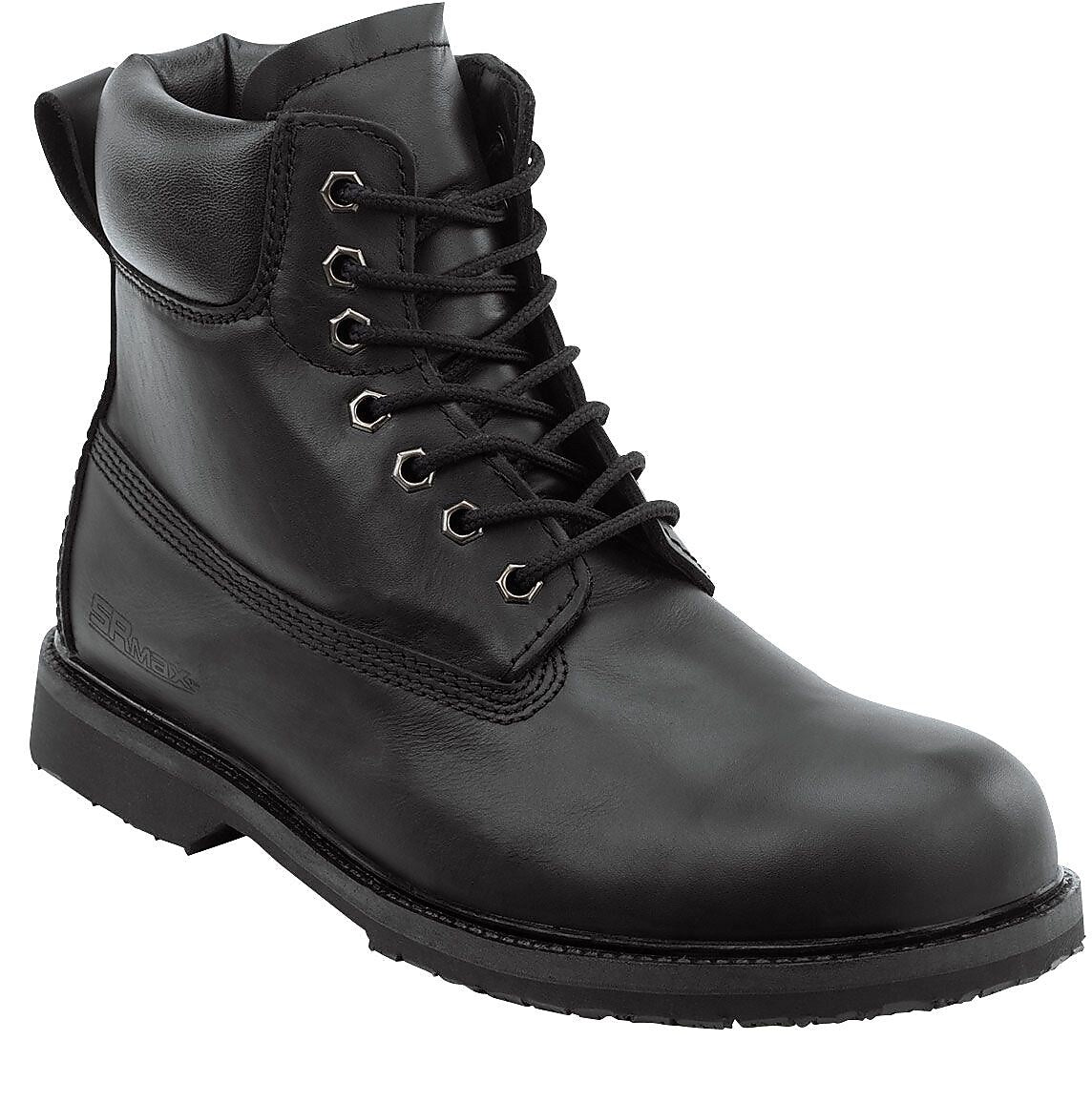 SR Max Washington Men's Black, Steel Toe, Slip Resistant, 6 Inch Work Boot, 8.0 M (SRM5000)