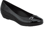 SR Max Isabela Women's Dress Wedge, Slip Resistant, Pump With Strap And Buckle, 7.5 M (SRM525)